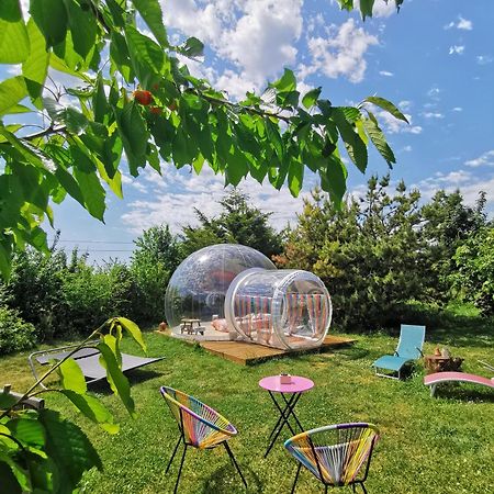 Bed and Breakfast La Bulle Des Champs Champmotteux Esterno foto